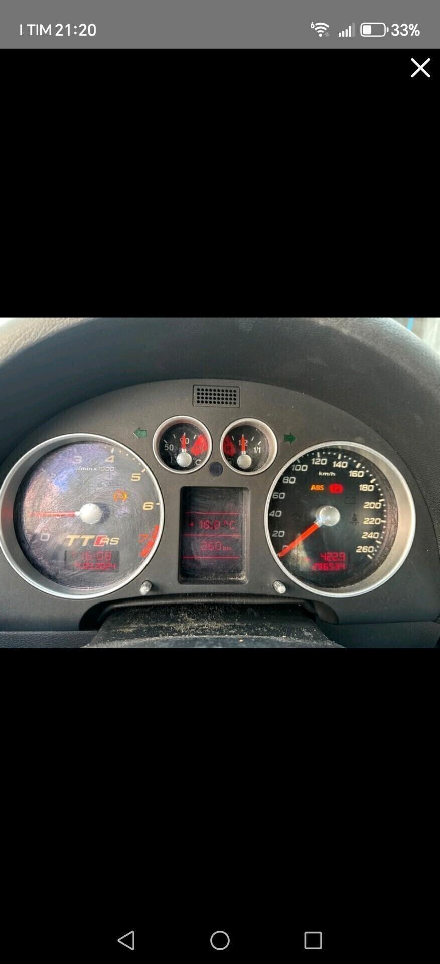 Audi TT 1.8 20V 180CV IMMATRICOLAZIONE COMPRESA PREZZO NON TRATTABILE .
