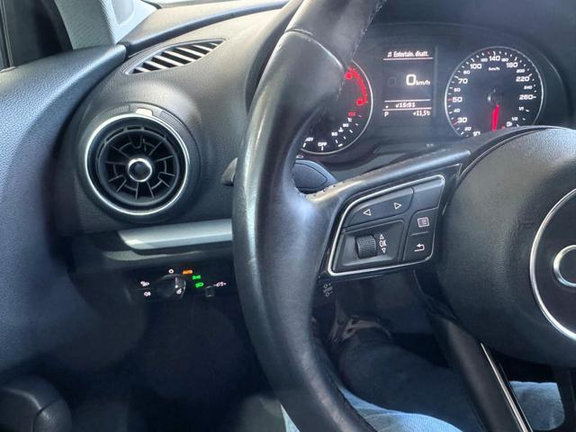 AUDI A3 SPB 2.0 TDI 184 CV Quattro + TAGLIANDI CASA MADRE