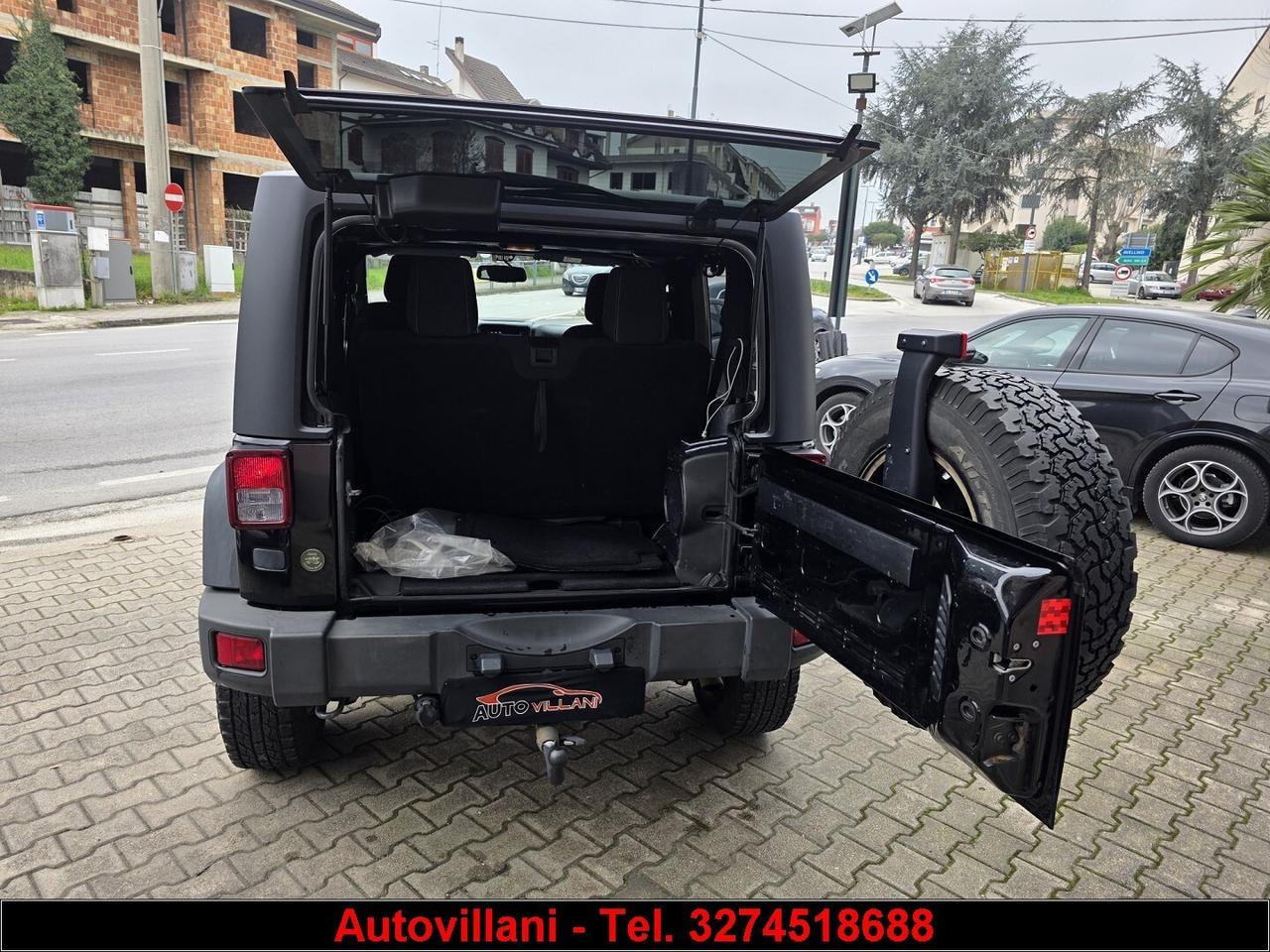 Jeep Wrangler 2.8 CRD 200cv - GANCIO TRAINO