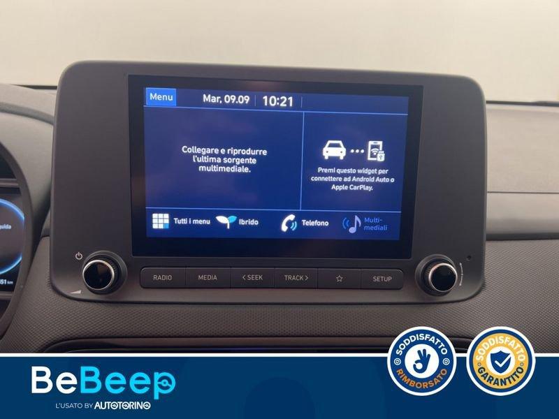 Hyundai Kona 1.6 GDI HEV XTECH 2WD 141CV DCT