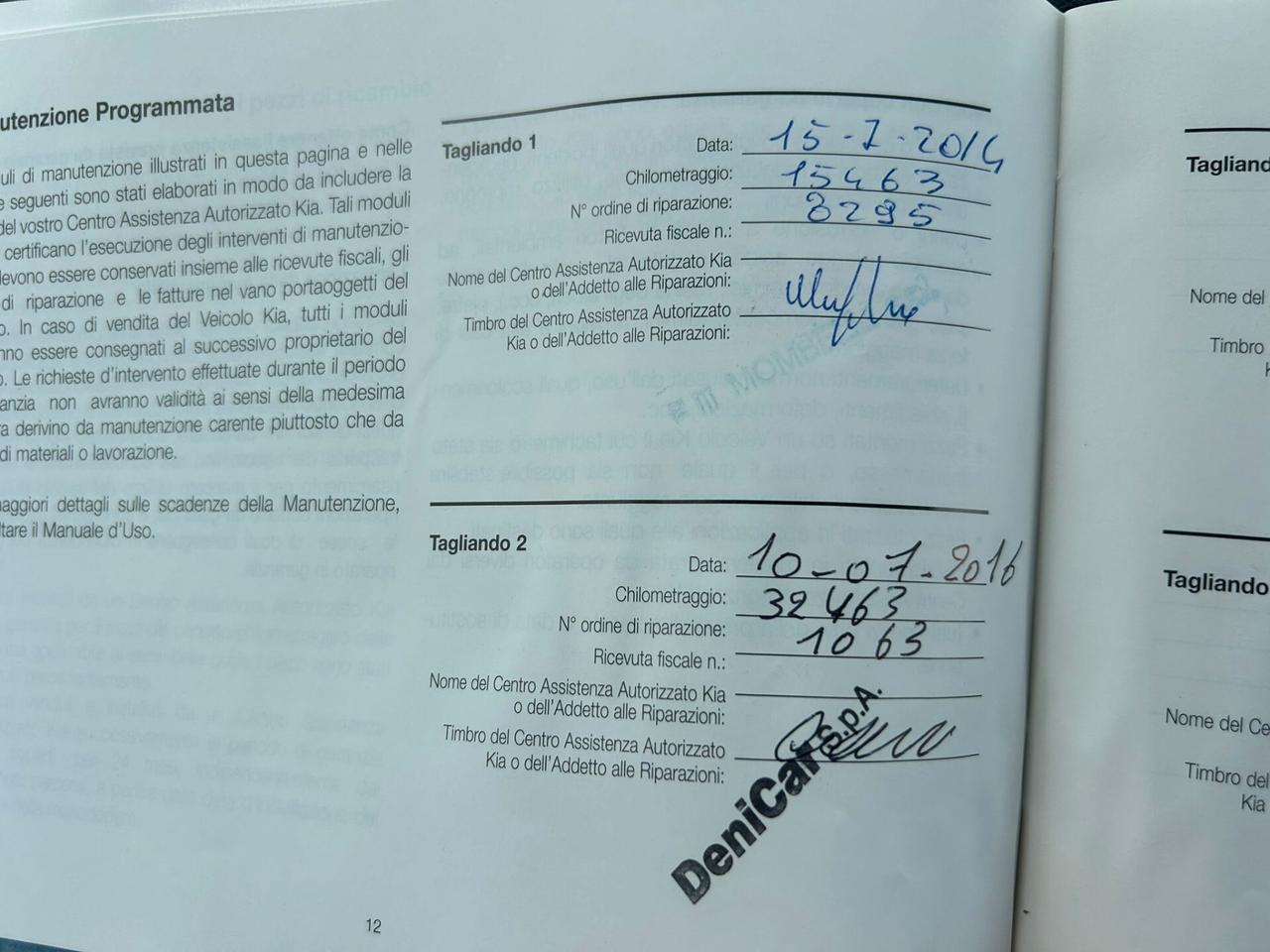 Kia Venga 1.4 CRDi 90Cv COOL TETTO Km111.000-2012