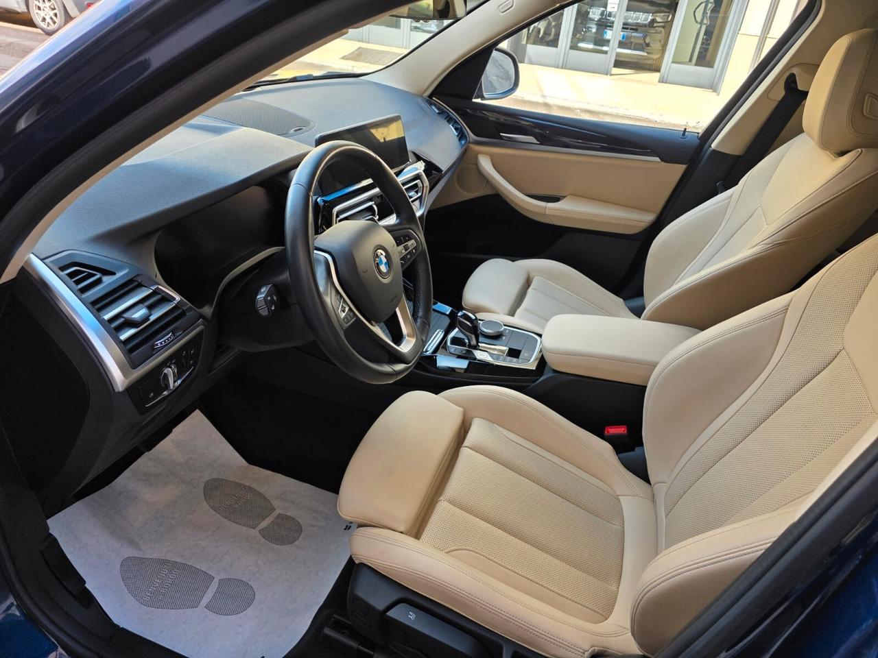 Bmw X3 2.0 190 Cv X-Drive 48 V Mhev+Pelle Totale+Retrocamera...