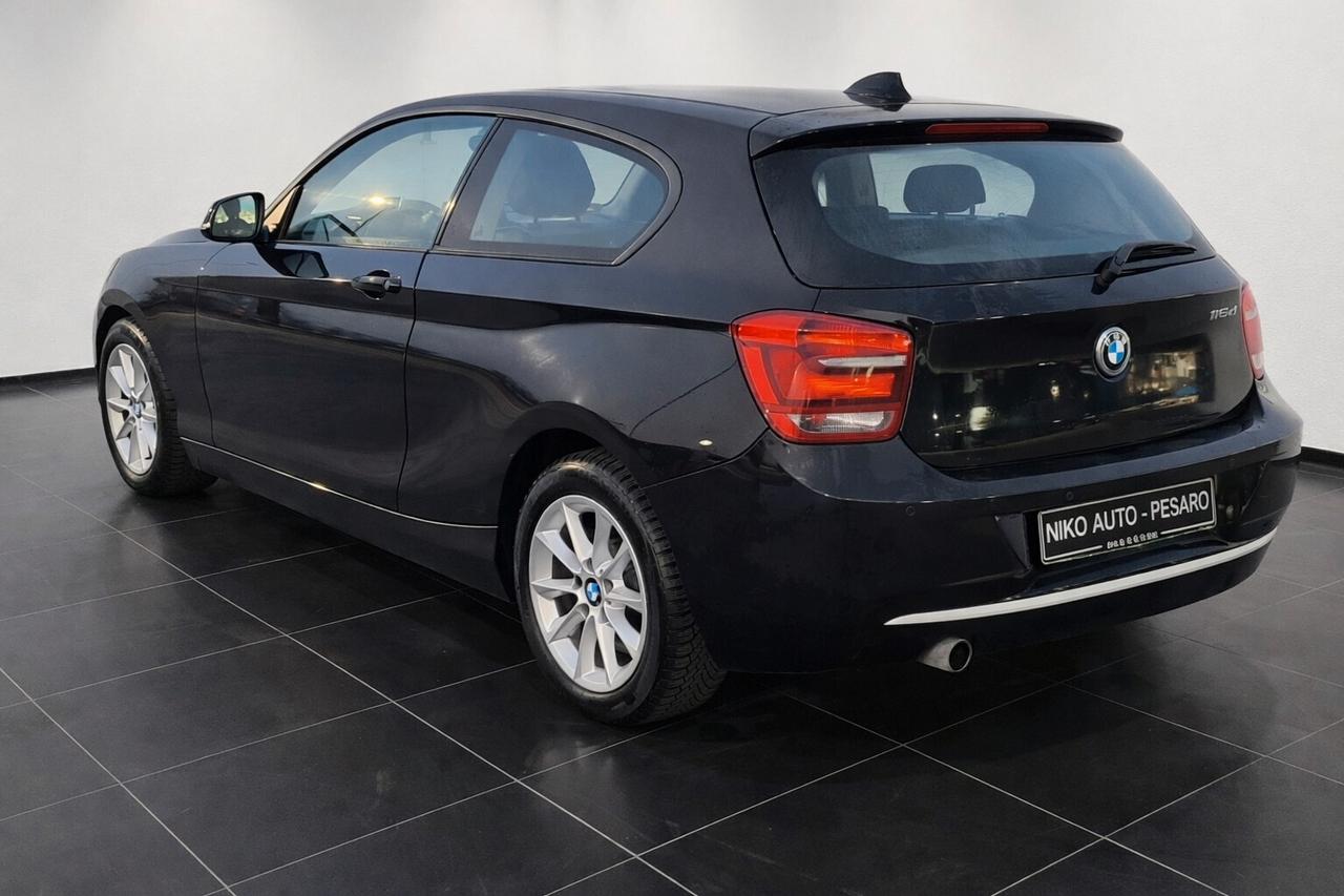 Bmw 116 116d 3p. Efficient Dynamics Urban NEOPATENTATI NAVI PELLE