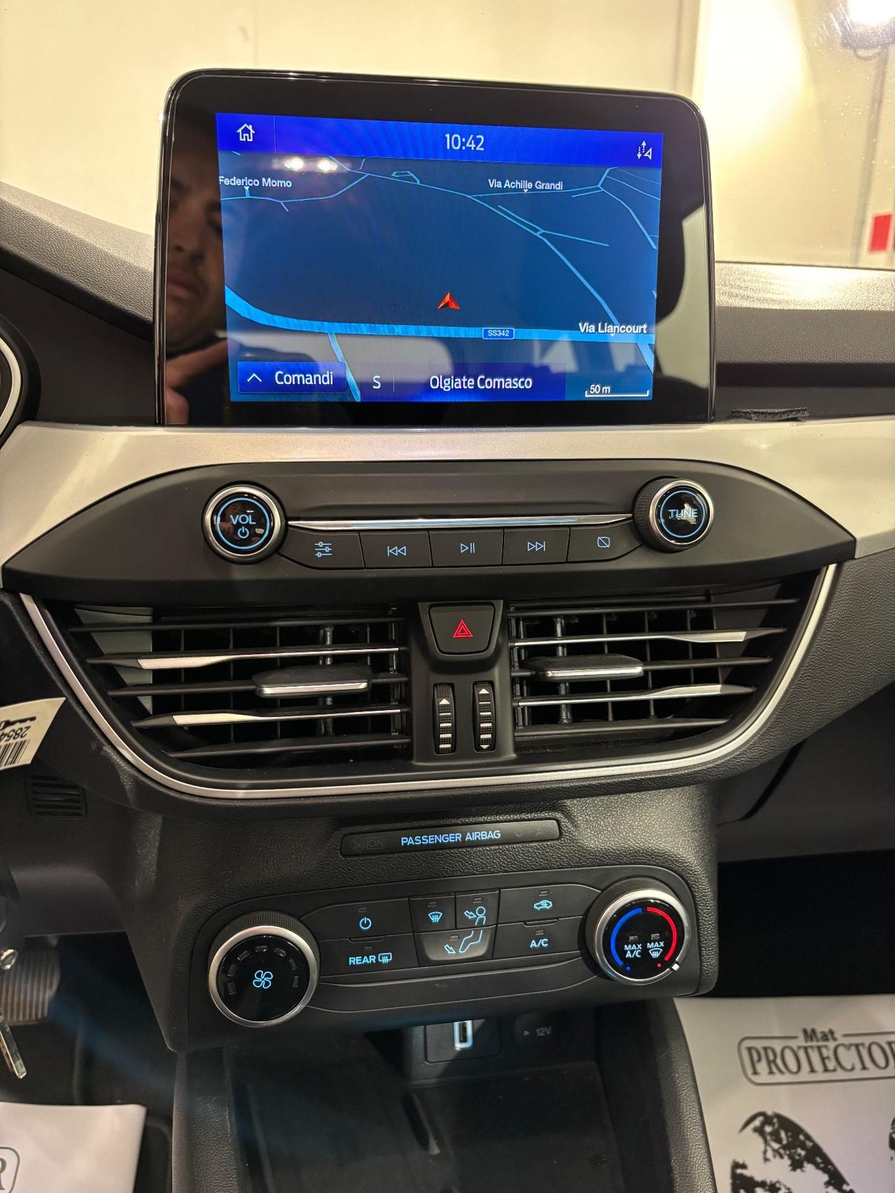 Ford Focus 1.5 EcoBlue 120 CV automatico SW Design Co-Pilot