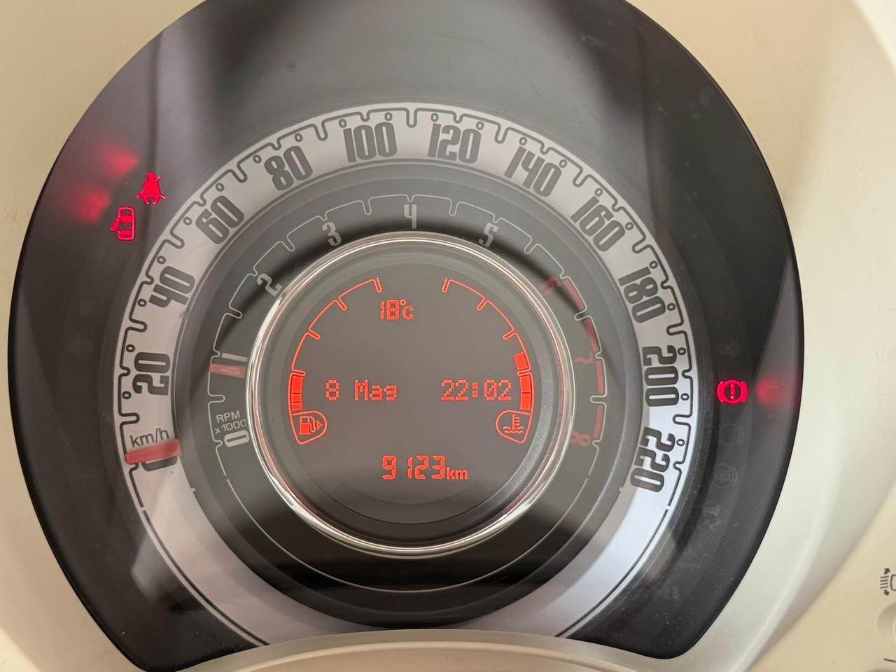 Fiat 500 1.2 Lounge Soli 9.000Km ( NOVE MILA )