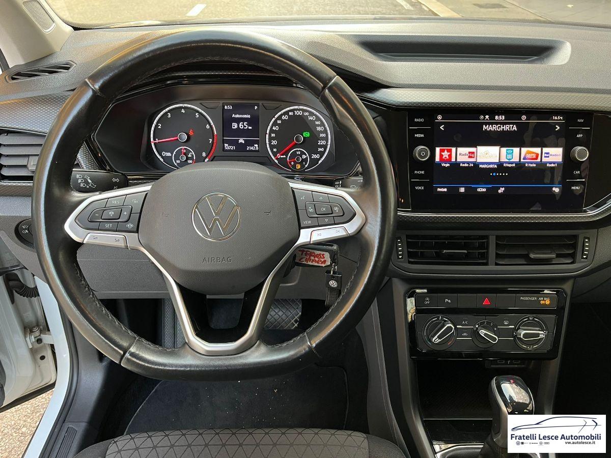 VOLKSWAGEN - T-Cross 1.0 tsi Style 110cv dsg