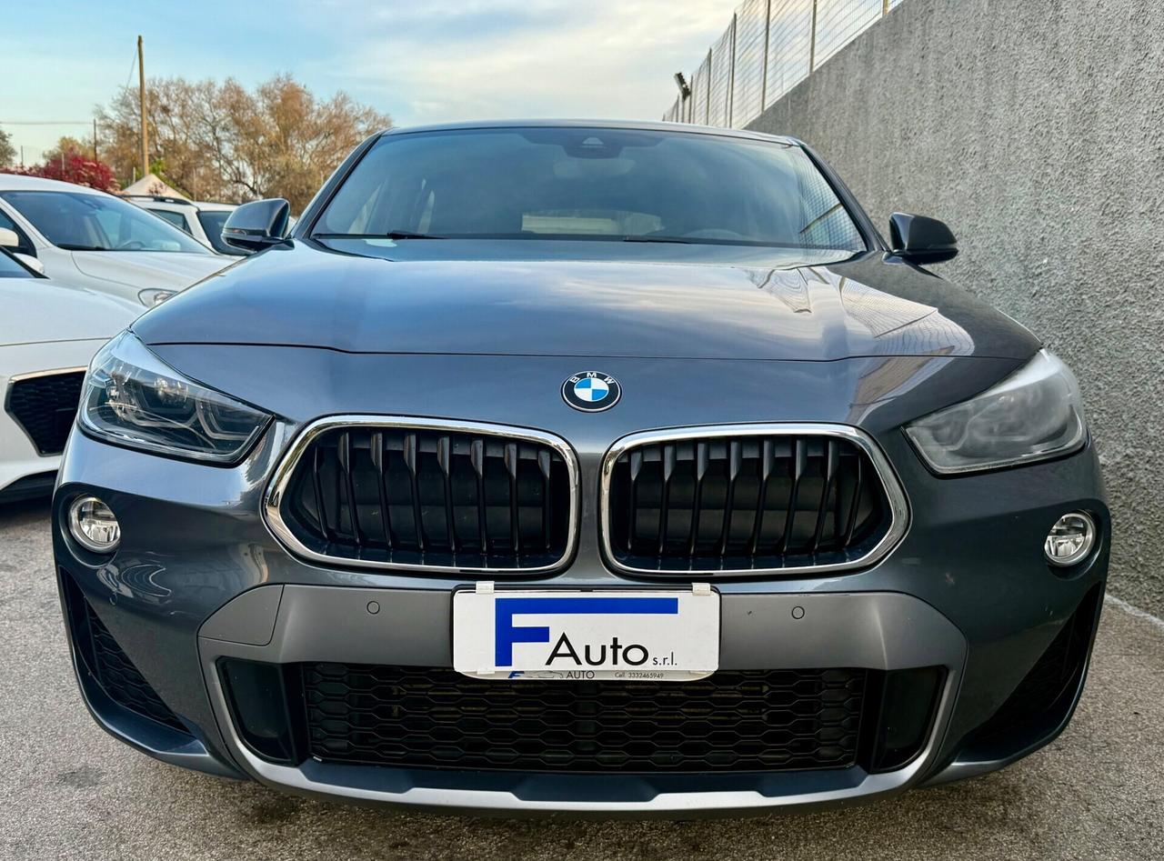 Bmw X2 xDrive20d Msport,LED multicolore,alcantara con cuc.gialle,cerchi neri,FULL OPTIONAL