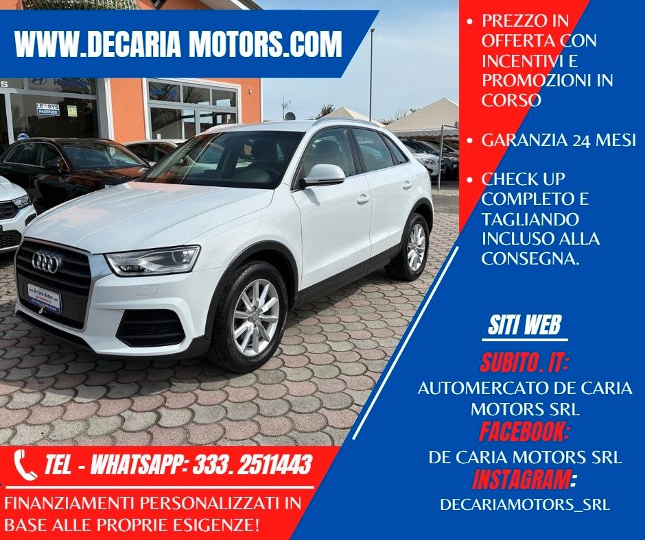 Audi Q3 2.0 TDI 150CV S-Tronic Business - 2018