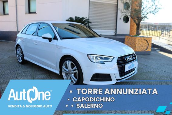 Audi A3 30 1.0 Tfsi 116cv Spb S Tronic Aut. S Line Navi Led Cerchi L. R18 Sportback