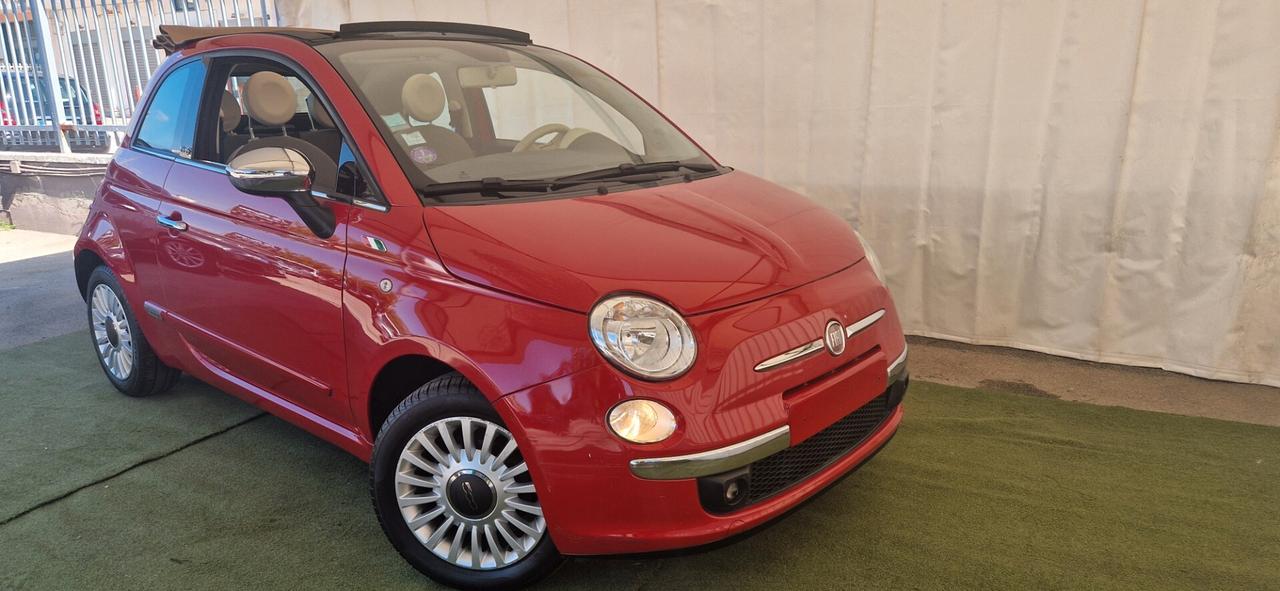 FIAT 500C BENZINA 1.2 69CV CABRIOLET 10/2010