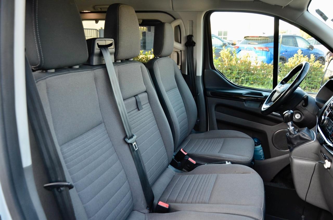 FORD TOURNEO CUSTOM 2.0 TDI 130cv 9 POSTI, VETTURA PRIVATA NO IVA, EURO 6D, PERMUTE