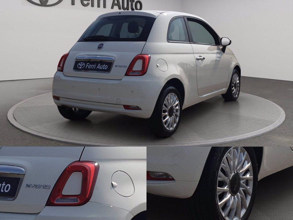 FIAT 500 1.0 hybrid lounge 70cv del 2020
