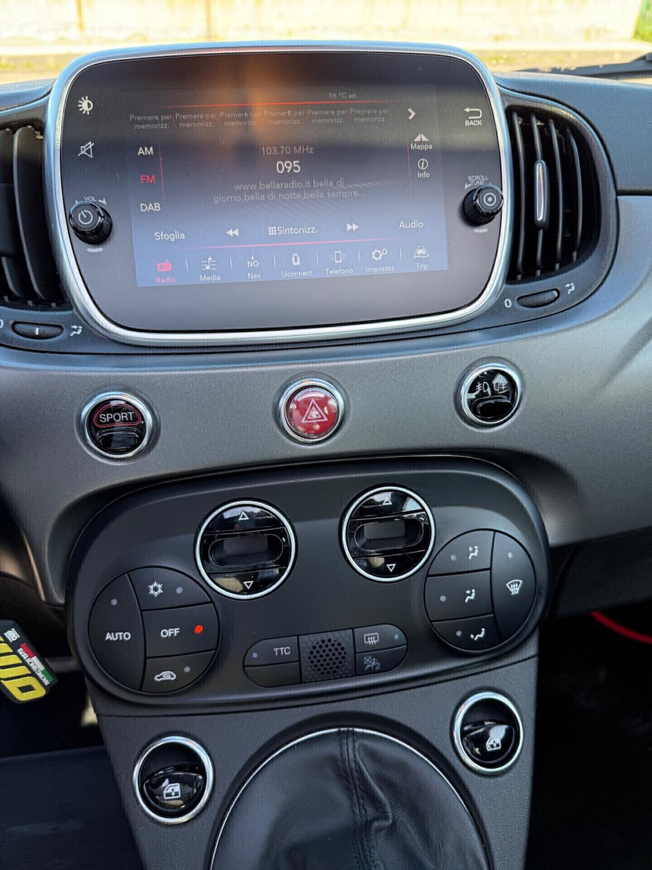 Abarth 595 1.4 Turbo T-Jet 165 CV Turismo