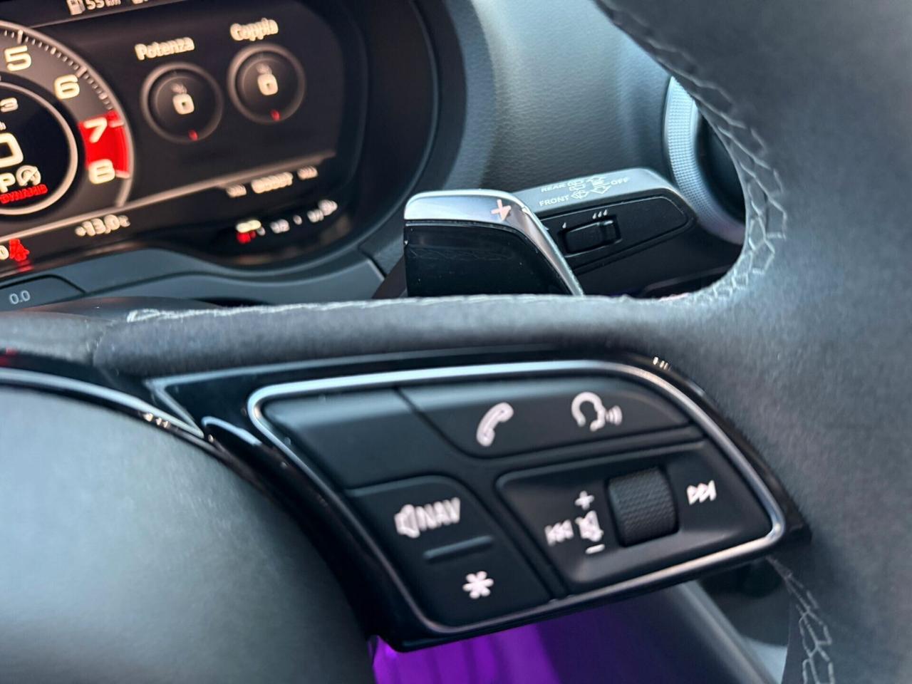 Audi RS3 SPB 2.5Tfsi 400Cv Quattro S-Tronic Total Black Tetto Virtual