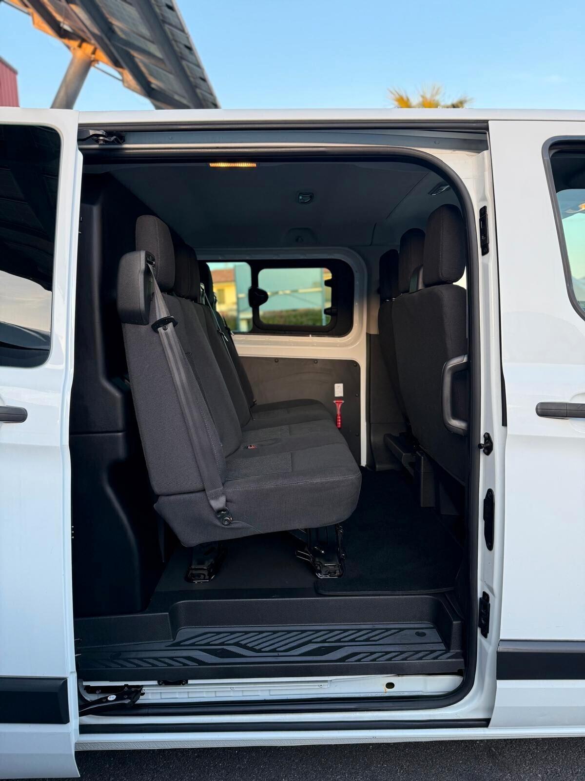 ford transit CUSTOM VAN 6 POSTI AUTOCARRO DOPPIA CABINA