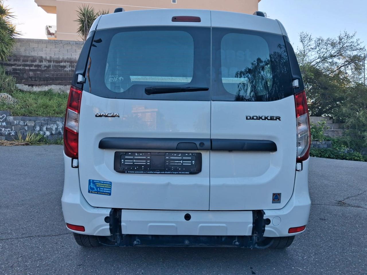 Dacia Dokker Pianale ribassato con rampa disabili in carrozzina