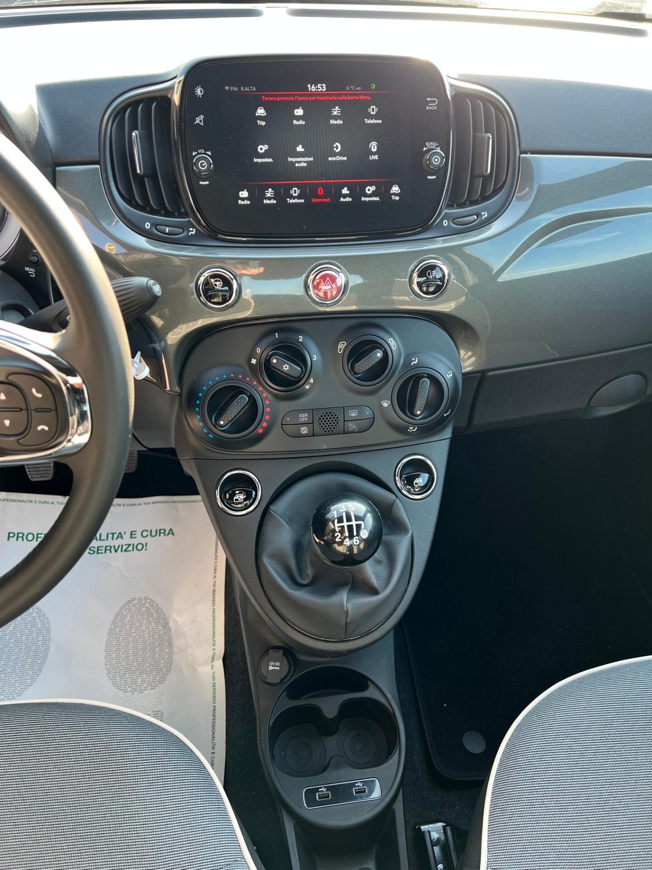 Fiat 500 1.0 Hybrid Lounge / OK NEOPATENTATI