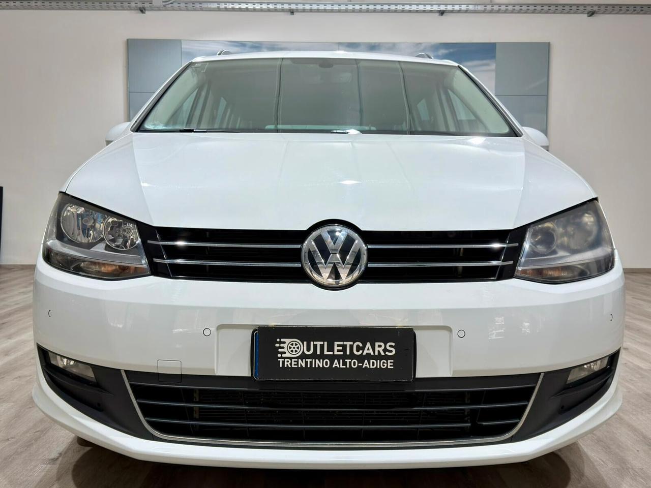 VW SHARAN 2.0TDI 150CV DSG 7POSTI GANCIO TRAINO