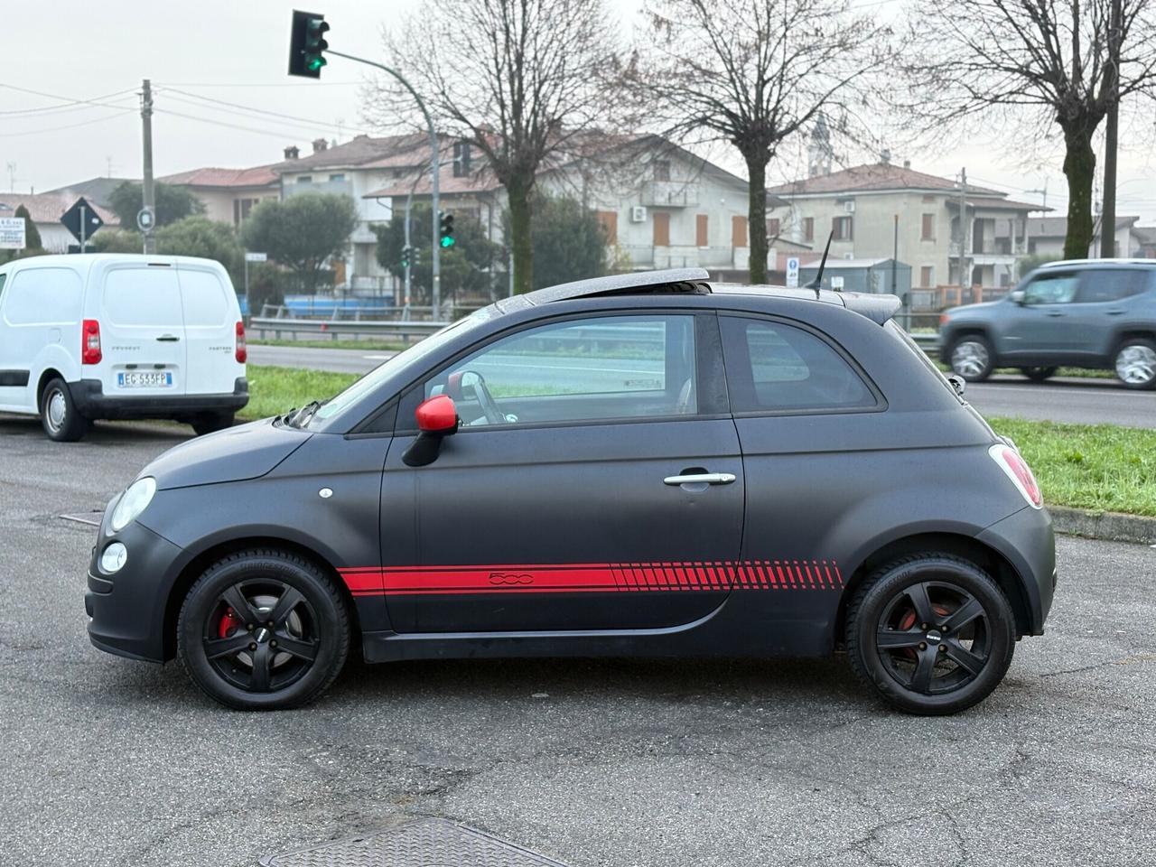 Fiat 500 1.3 Multijet 95 CV 2012 MATT BLACK
