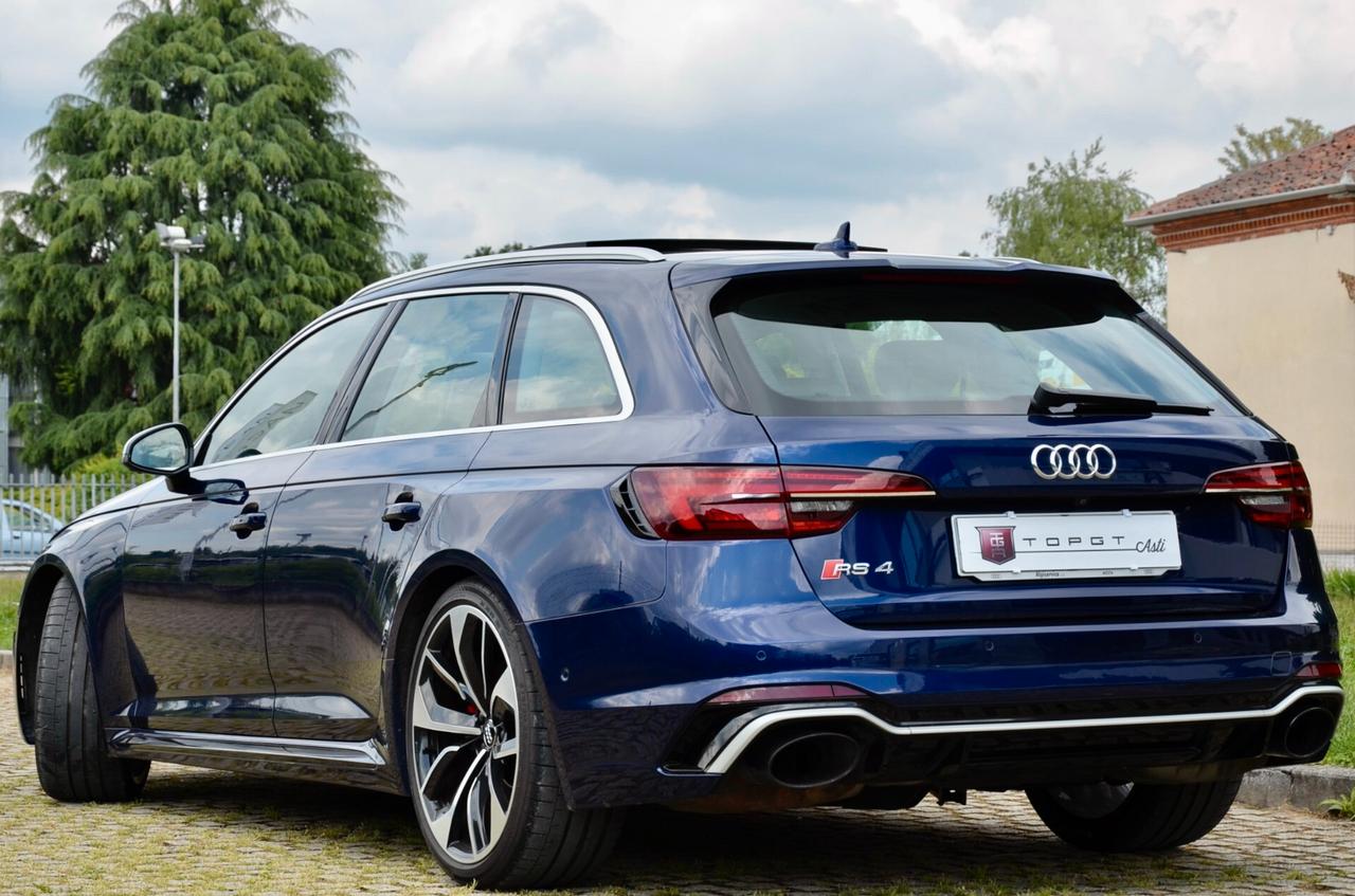 AUDI RS4 AVANT 2.9 TFSI QUATTRO 450cv TIPTRONIC, CRONOLOGIA SERVICE AUDI, UFF ITALIANA, FULL OPTIONAL, TETTO, SCARICO, HI-FI BANG & OLUFSEN, MATRIX, PERMUTE