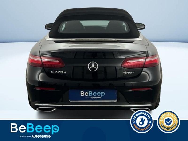 Mercedes-Benz Classe E Cbr E CABRIO 220 D SPORT 4MATIC AUTO