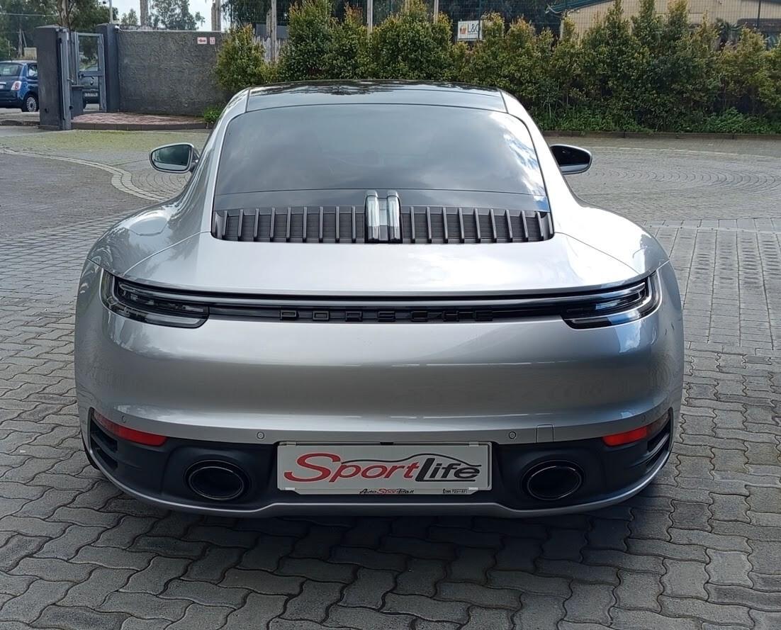 Porsche 992 Carrera Coupe' 385cv Tetto-Pelle-Navi-Sport Crono-Matrix-R21/20-Burmaster