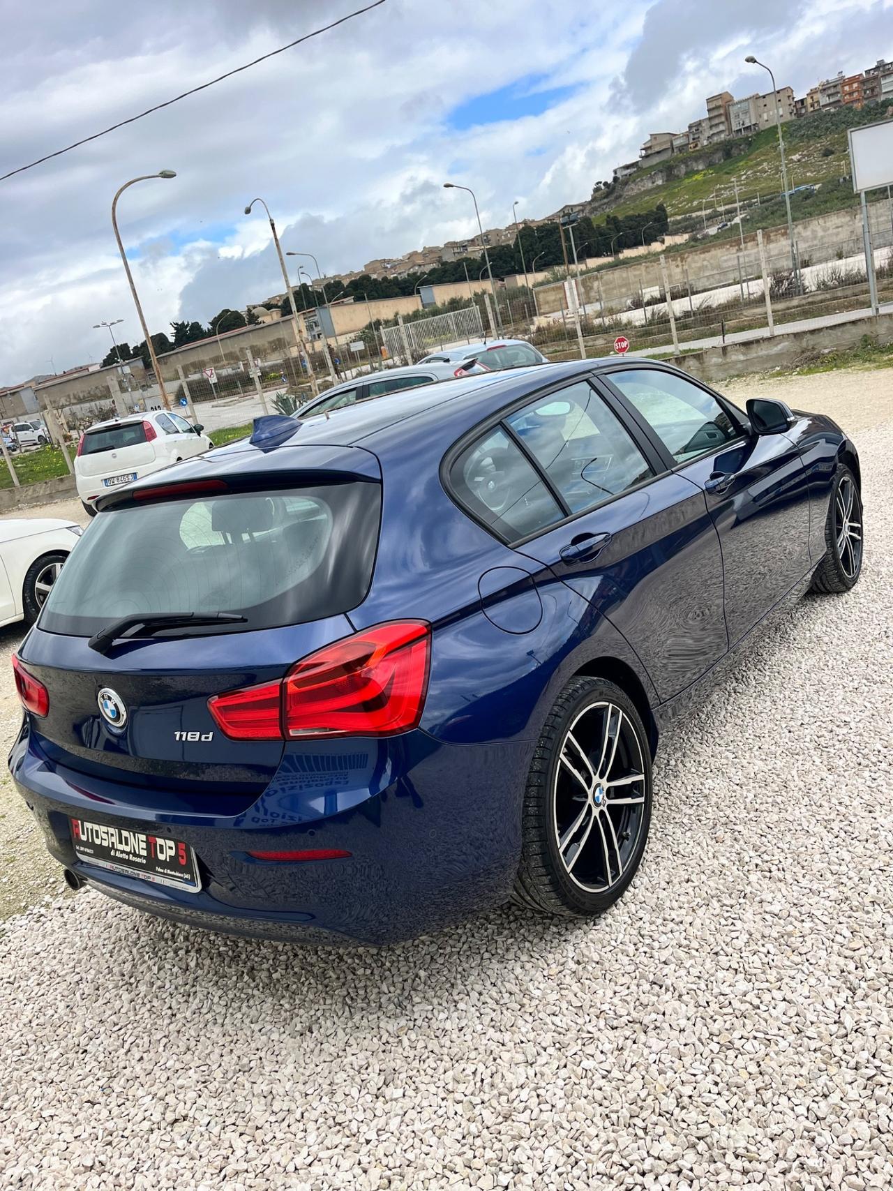 Bmw 118 118d 5p. Sport anno 2017