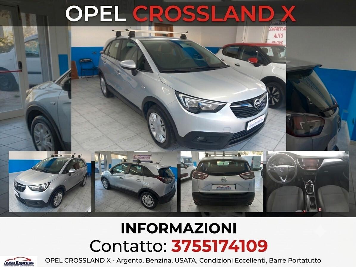 Opel Crossland anno 2018 1.2 benzina 105 mila km