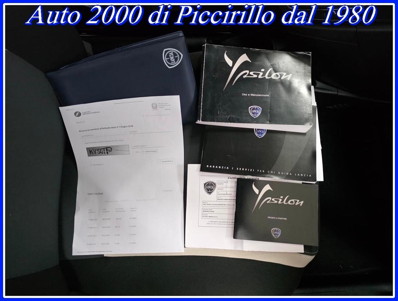 Lancia Ypsilon 1200 Km Certificati Garanzia12Mesi