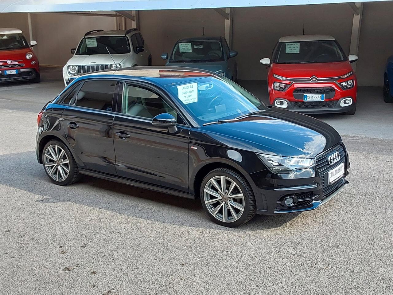 Audi A1 SPB 1.6 90 CV TDI S line 5 Porte.