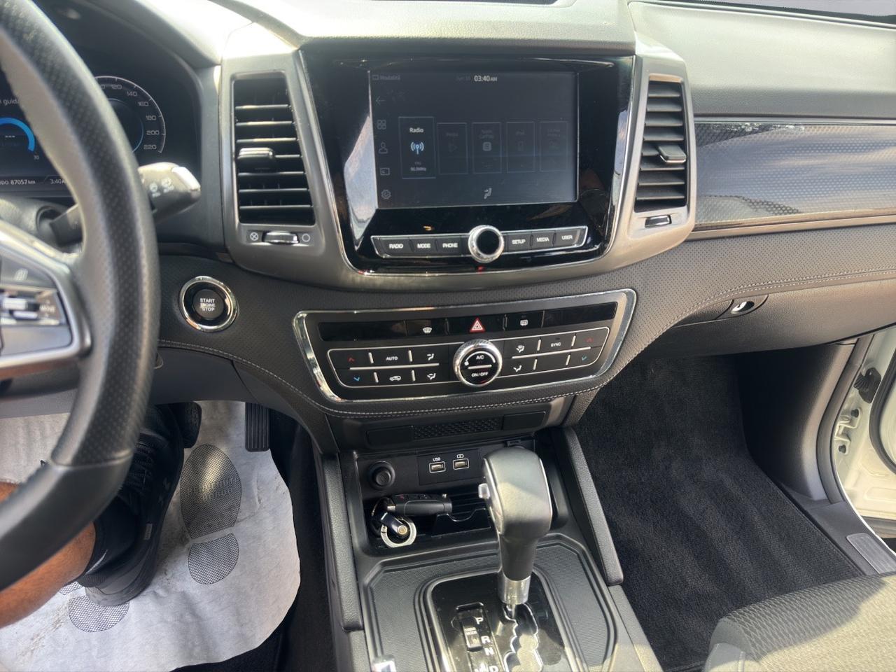SsangYong Rexton SPORTS XL 2.2 DOUBLE CABINA 4X4 COVER APRIBILE-RETROCAMERA