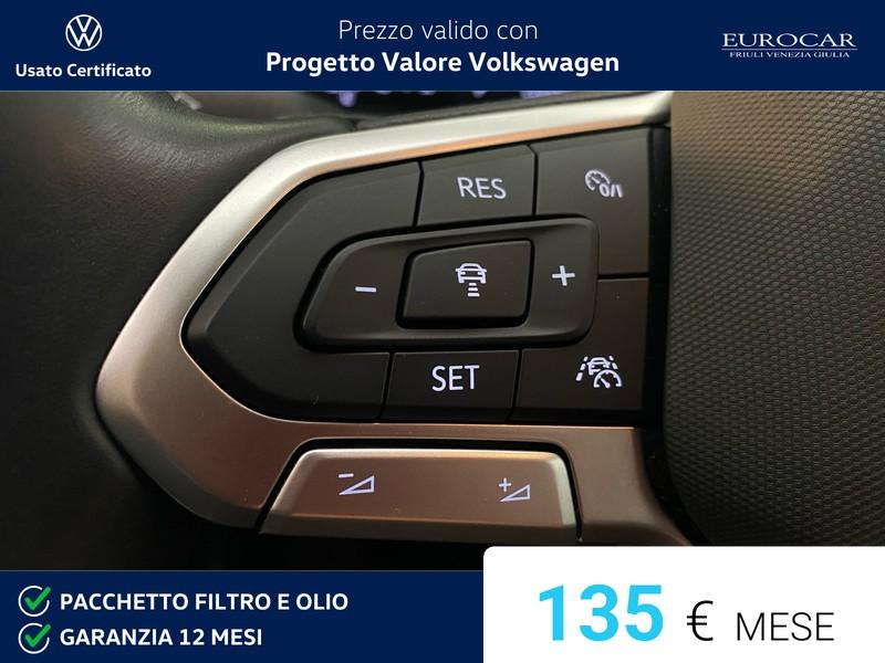 Volkswagen T-Cross 1.0 tsi life 115cv dsg