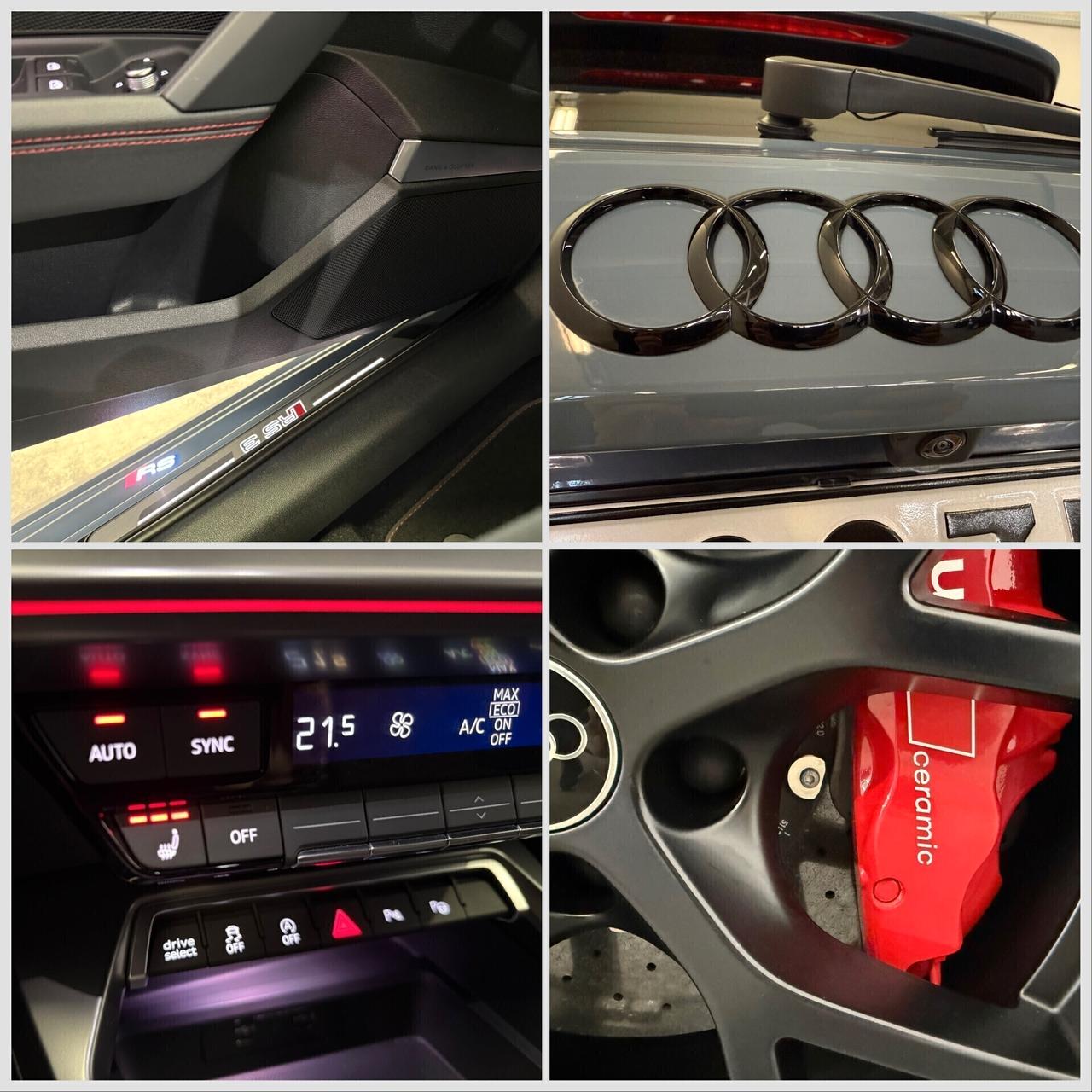Audi RS3 Sportback 2.5 Tfsi Quattro CARBOCERAMICI Italiana