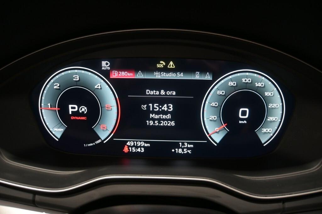 AUDI Q5 SPORTBACK 40 TDI 204CV S-TRONIC QUATTRO BUSINESS ADVANCED ( FARI LED - VIRTUAL COCKPIT - CLIMA TRIZONA - NAVI - MIRROR - PDC - TELECAMERA POST. - CERCHI 18 )