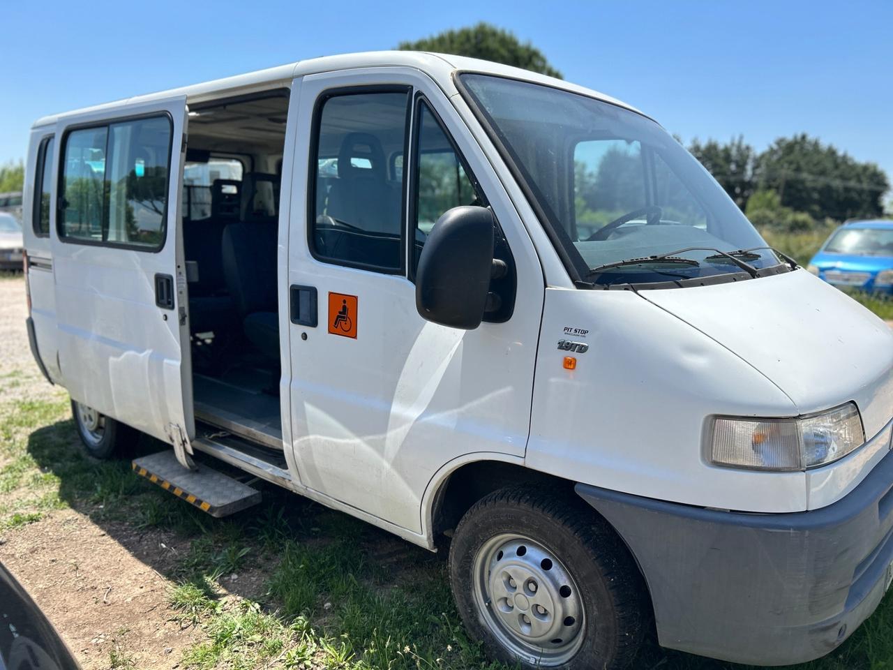 Fiat Ducato 1.9TD*9 POSTI*PEDANA ELEVATRICE DISABILI*