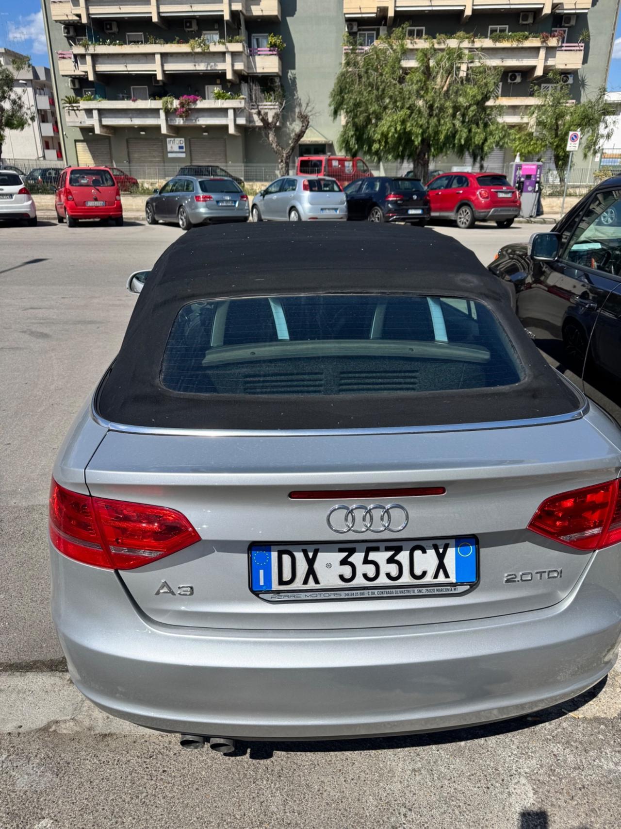 Audi A3 Cabrio 2.0 TDI F.AP. S tronic Ambition
