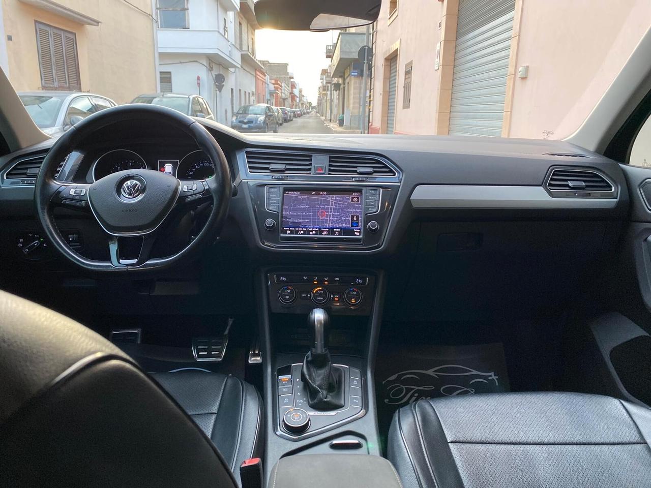 VOLKSWAGEN TIGUAN 2.0 TDI 150CV 4MOTION PELLE NAVI CRUISE ANNO 2017