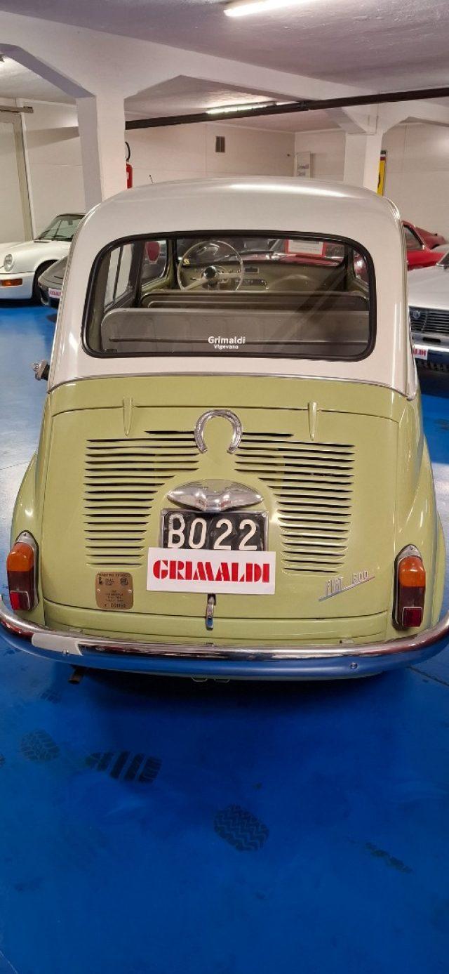 FIAT Multipla 600D PISTACCHIO - PANNA