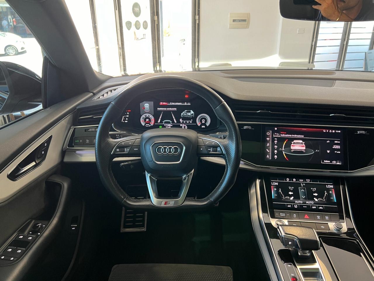 Audi Q8 45 TDI S LINE TETTO-FULL-BLACK