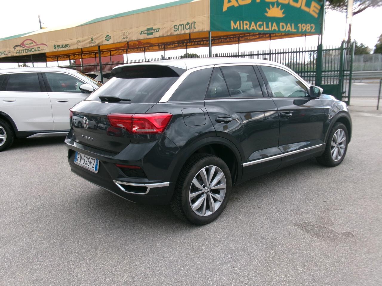 Volkswagen T-Roc 1.6 TDI 115CV E6D ADVANCED MANUALE KM CERTIFICATI