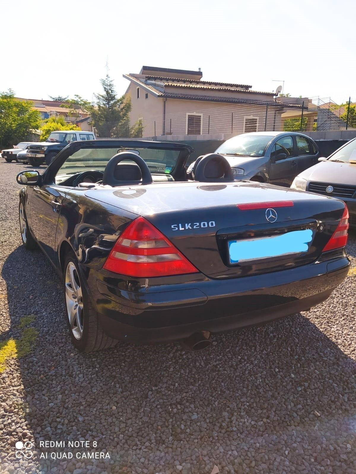 Mercedes-benz SLK 200 cat Kompressor CABRIO, ANNO 1998