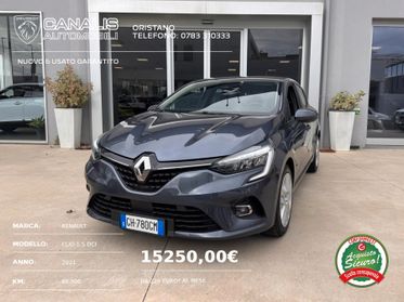 Renault Clio dCi 100 CV 5 porte 2021 AZIENDALE