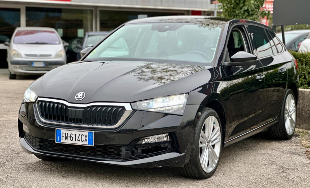 SKODA SCALA 1.6 TDI SCR DSG Style 2019 IMPECCABILE OK NEOPATENTATO