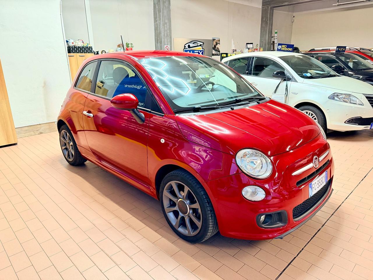 Fiat 500S 1.2 benz 69cv Neopat. E6