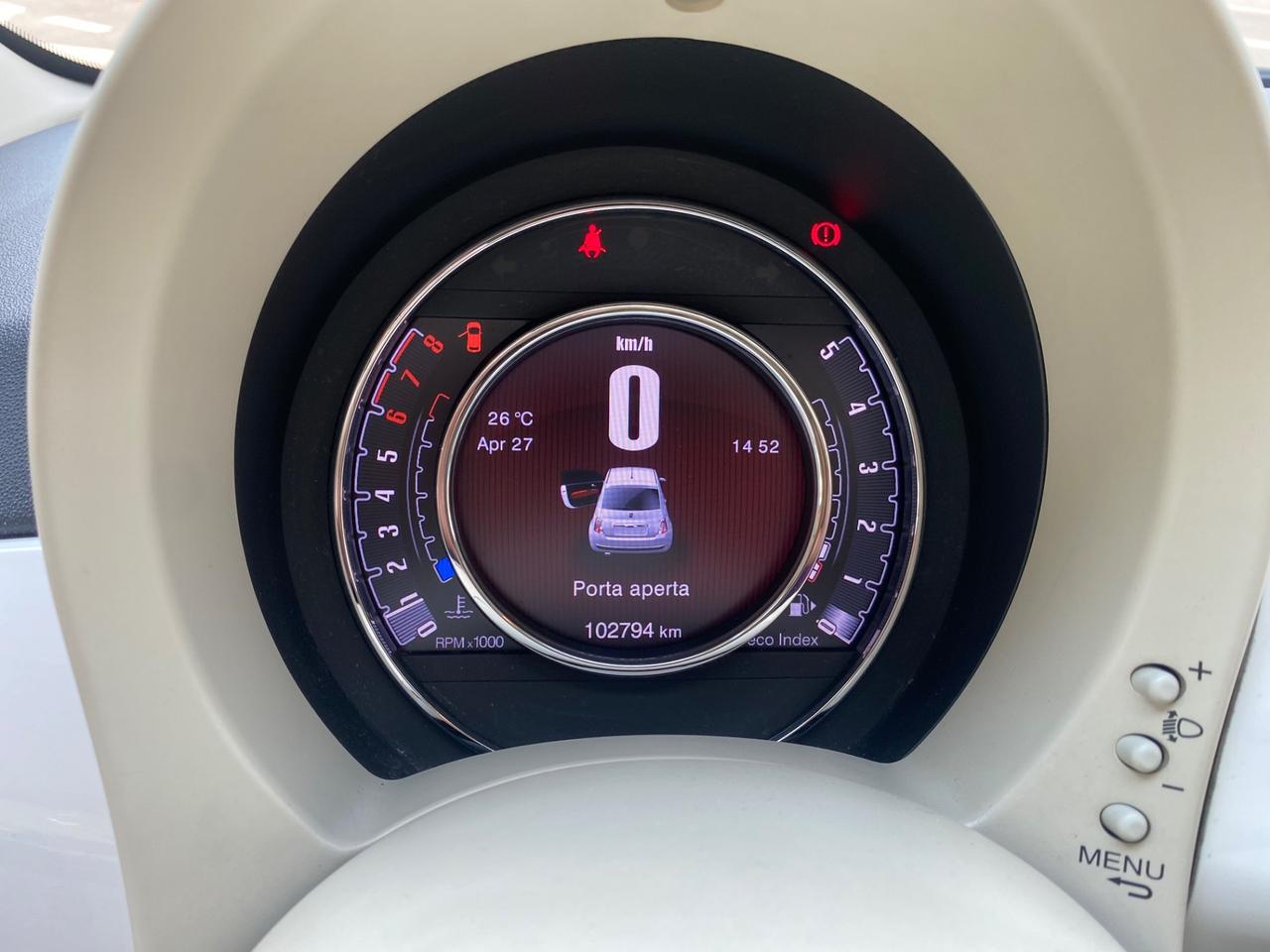 Fiat 500 1.2 CULT PELLE/SENSORI/TETTO PANORAMICO