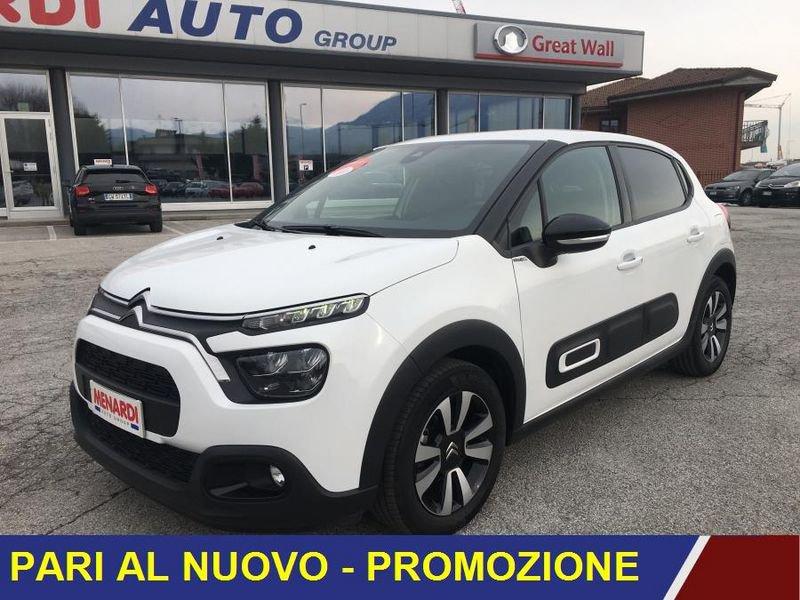 Citroën C3 PureTech 83 S&S Max 14.900 KM * CERCHI LEGA + VETRI SCURI