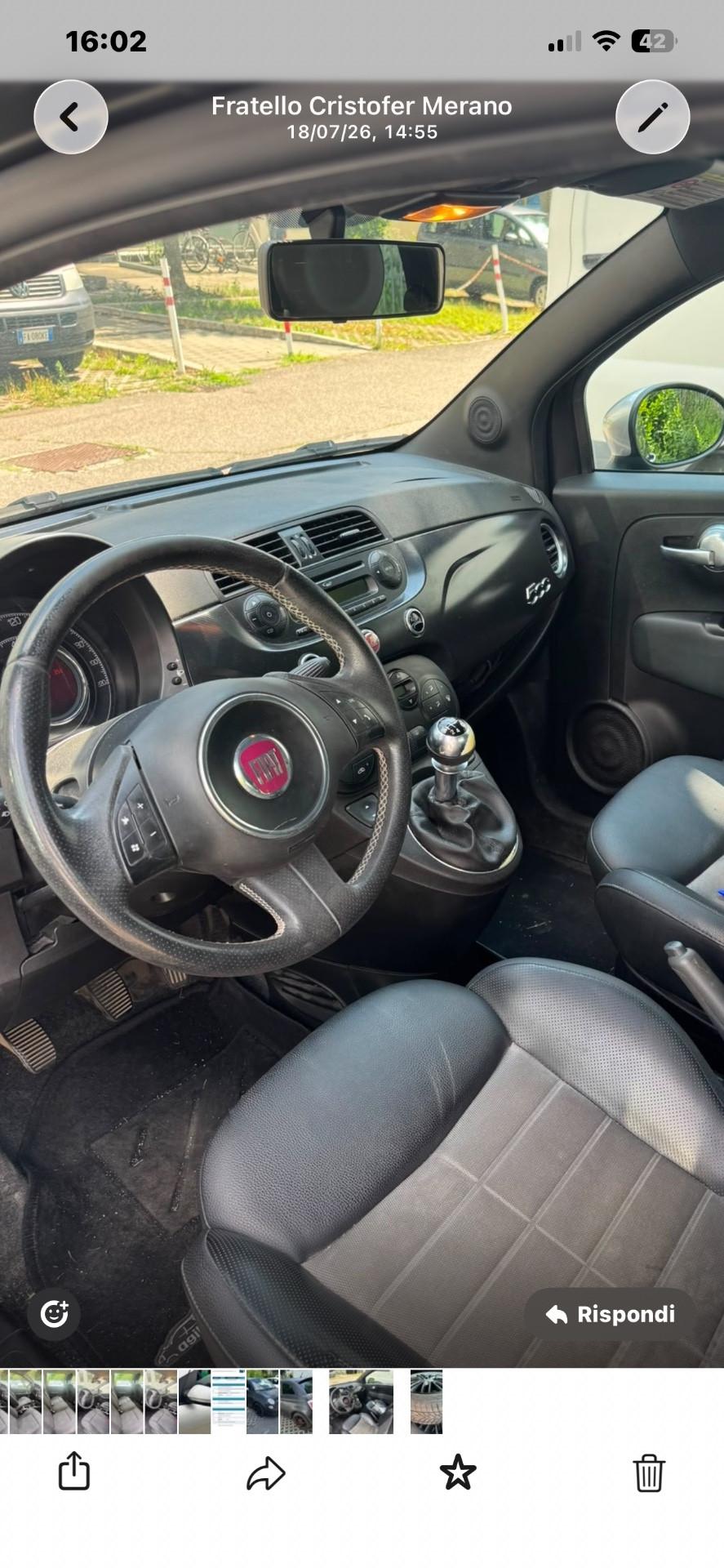Fiat 500 0.9 TwinAir Turbo Sport NEOPATENTATI