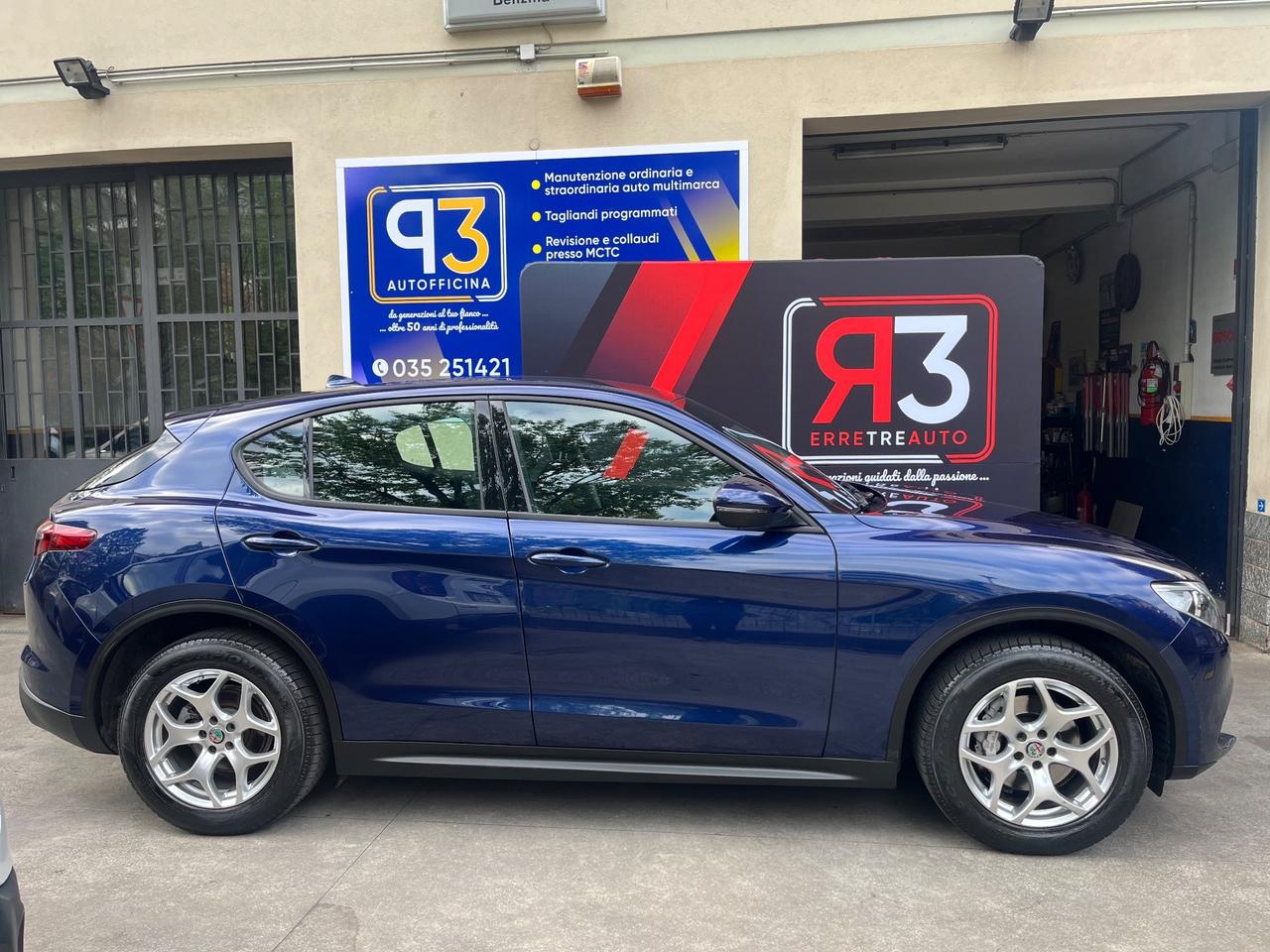 ALFA ROMEO STELVIO 2.2 190CV Q4 BUSINESS 2021 - IVA ESPOSTA - NESSUN VINCOLO