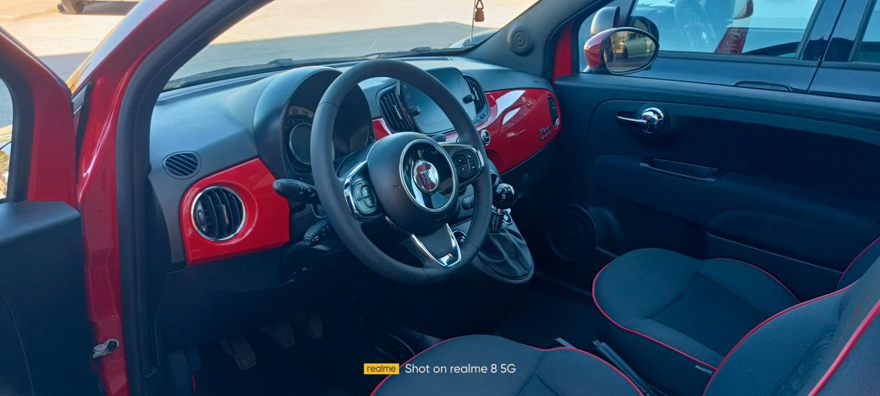 Fiat 500 1.0 Hybrid Red