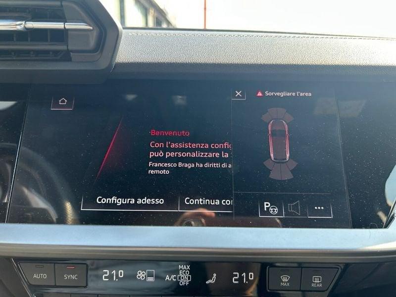 Audi A3 4ª serie SPB 35 TFSI S tronic S line edition